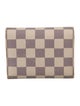 Louis Vuitton Damier Azur Pattern Coated Canvas Wallet