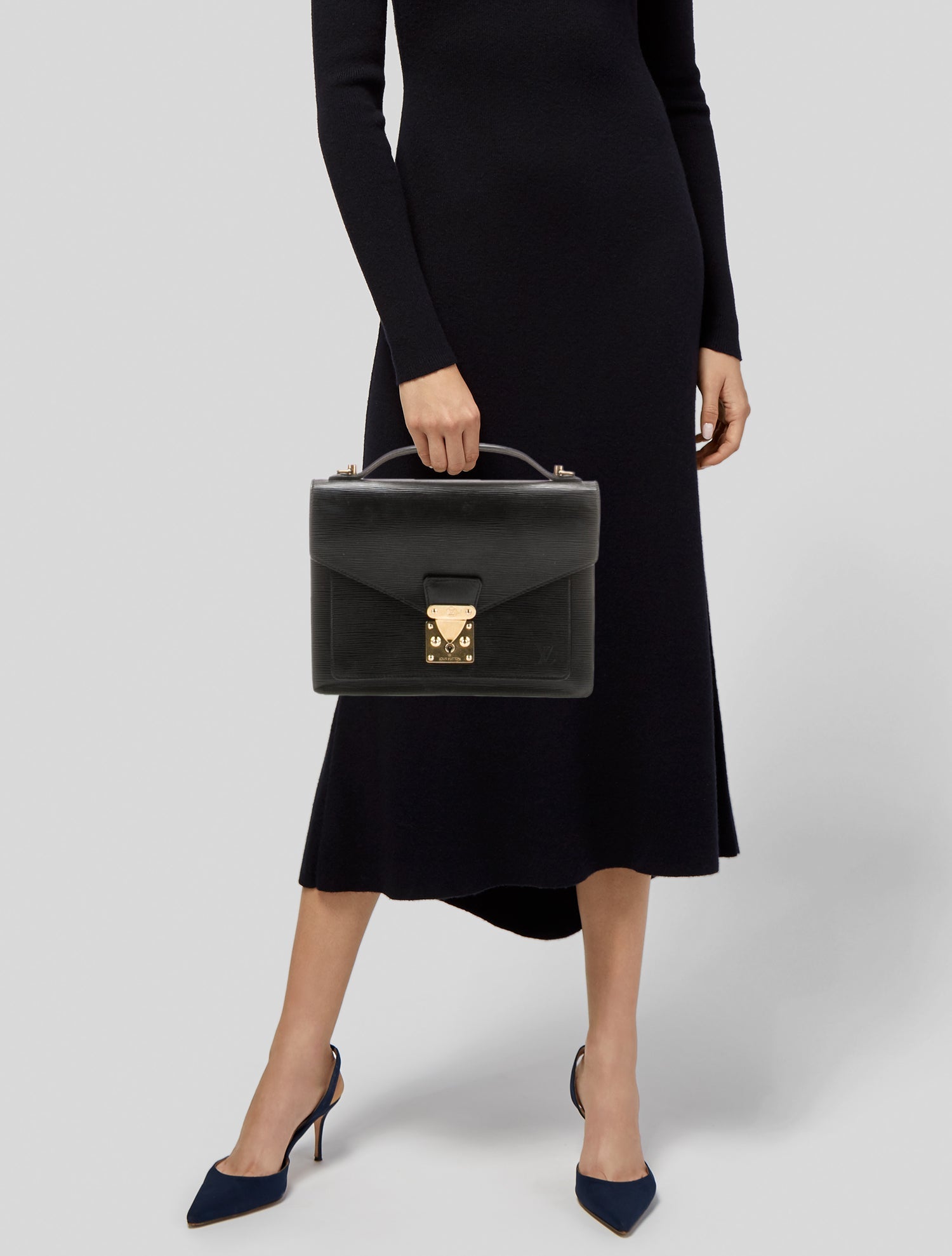 Louis Vuitton Epi Leather Monceau 28 Vintage