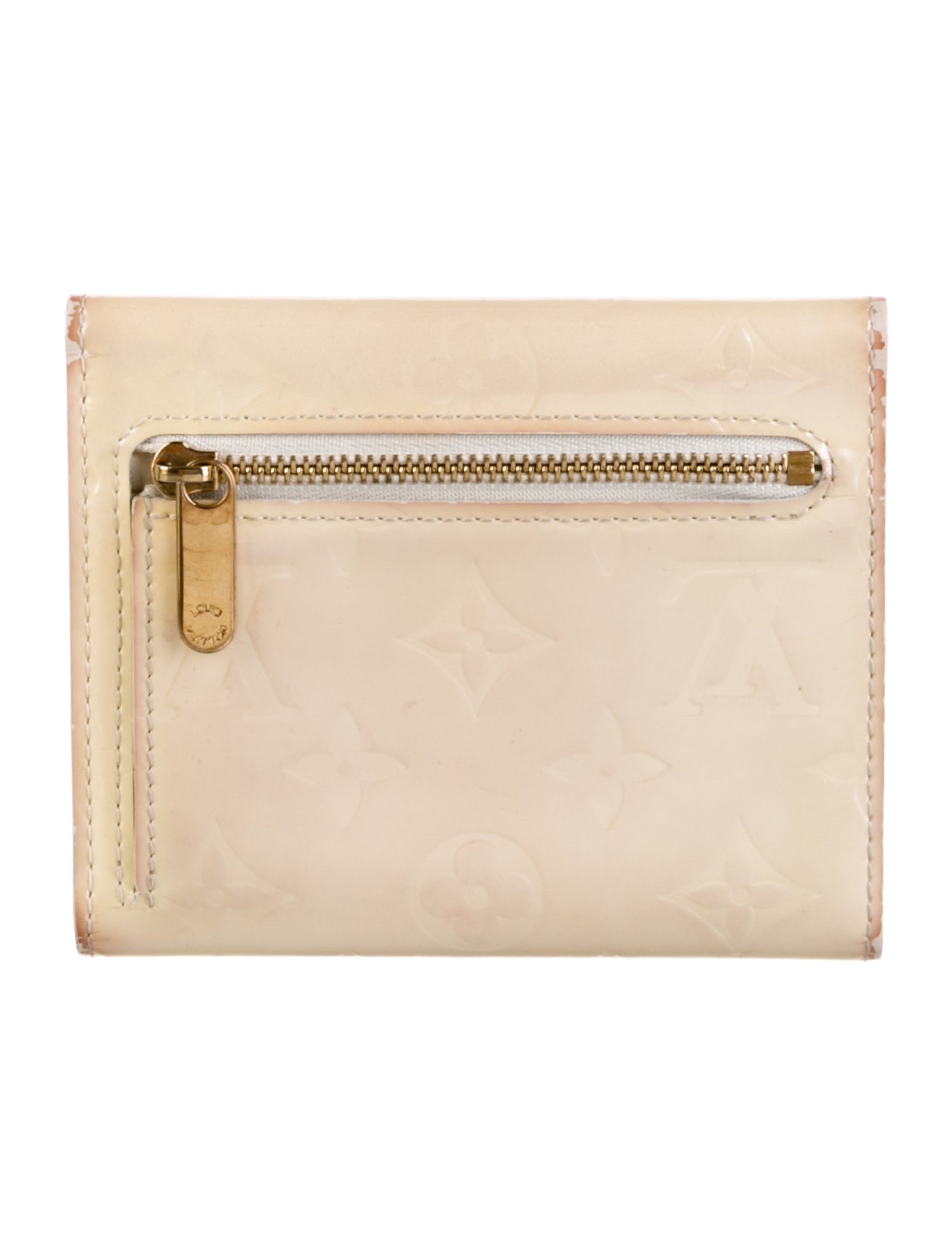 Louis Vuitton 2007 Patent Leather Compact Wallet