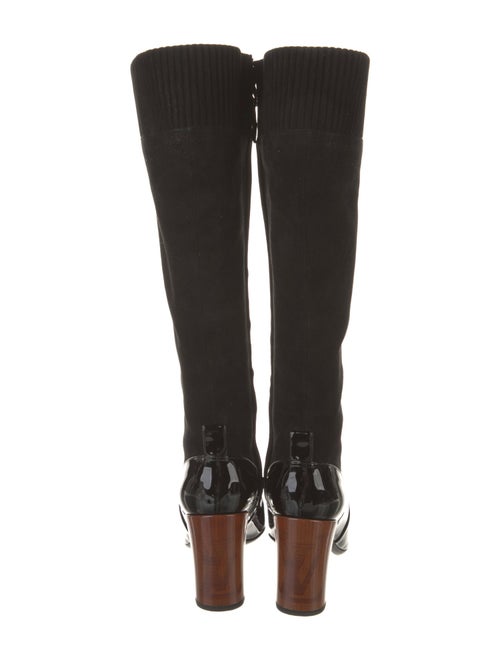 Louis Vuitton Suede Riding Boots
