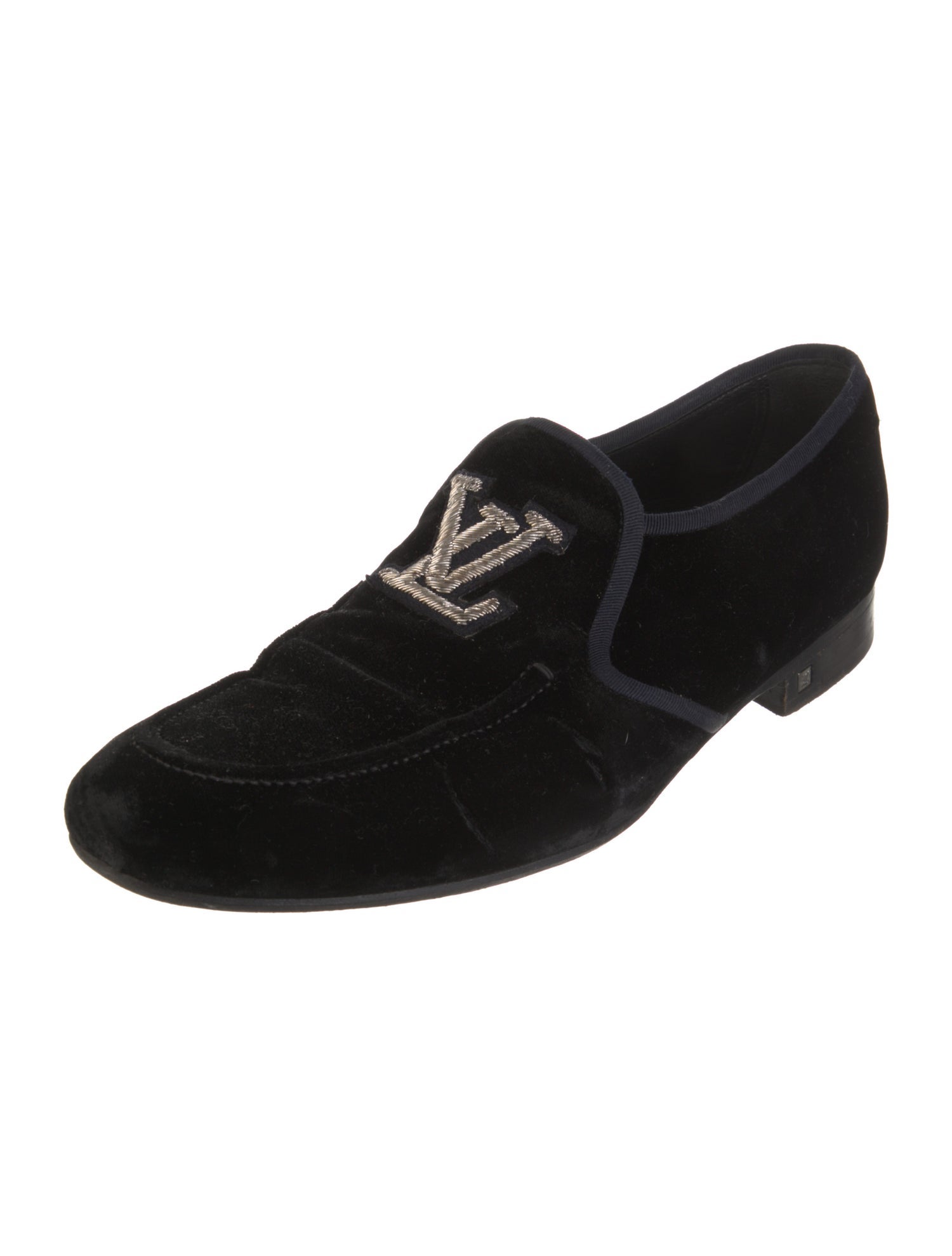 Louis Vuitton LV Monogram Velvet Dress Loafers