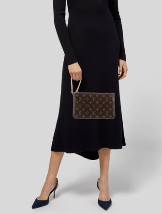 Louis Vuitton LV Monogram Neverfull Pouch