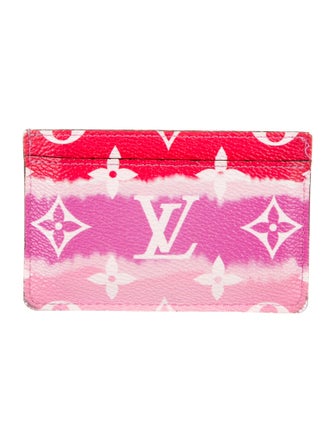 Louis Vuitton Monogram Pattern Coated Canvas Card Case