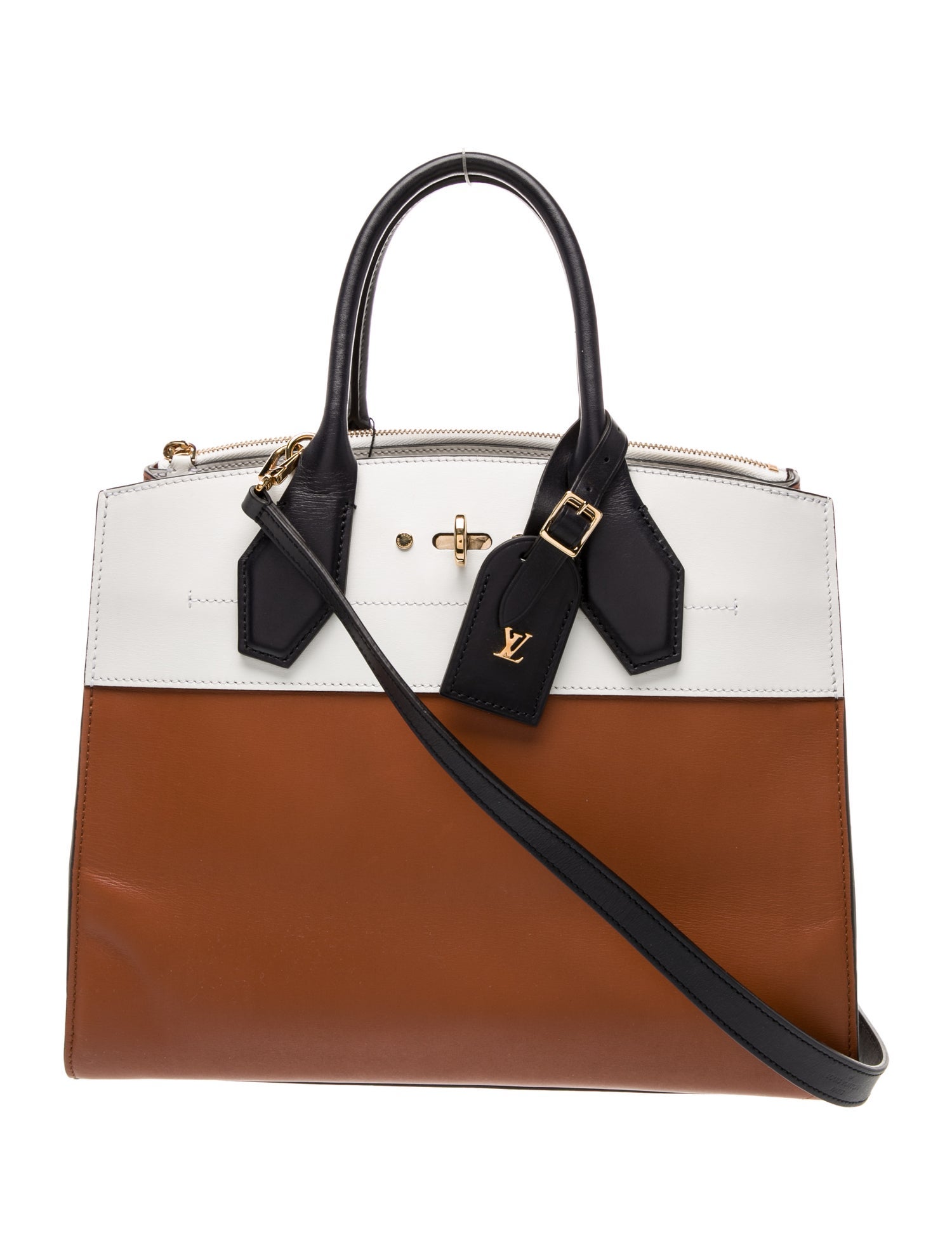 Louis Vuitton Leather City Steamer MM