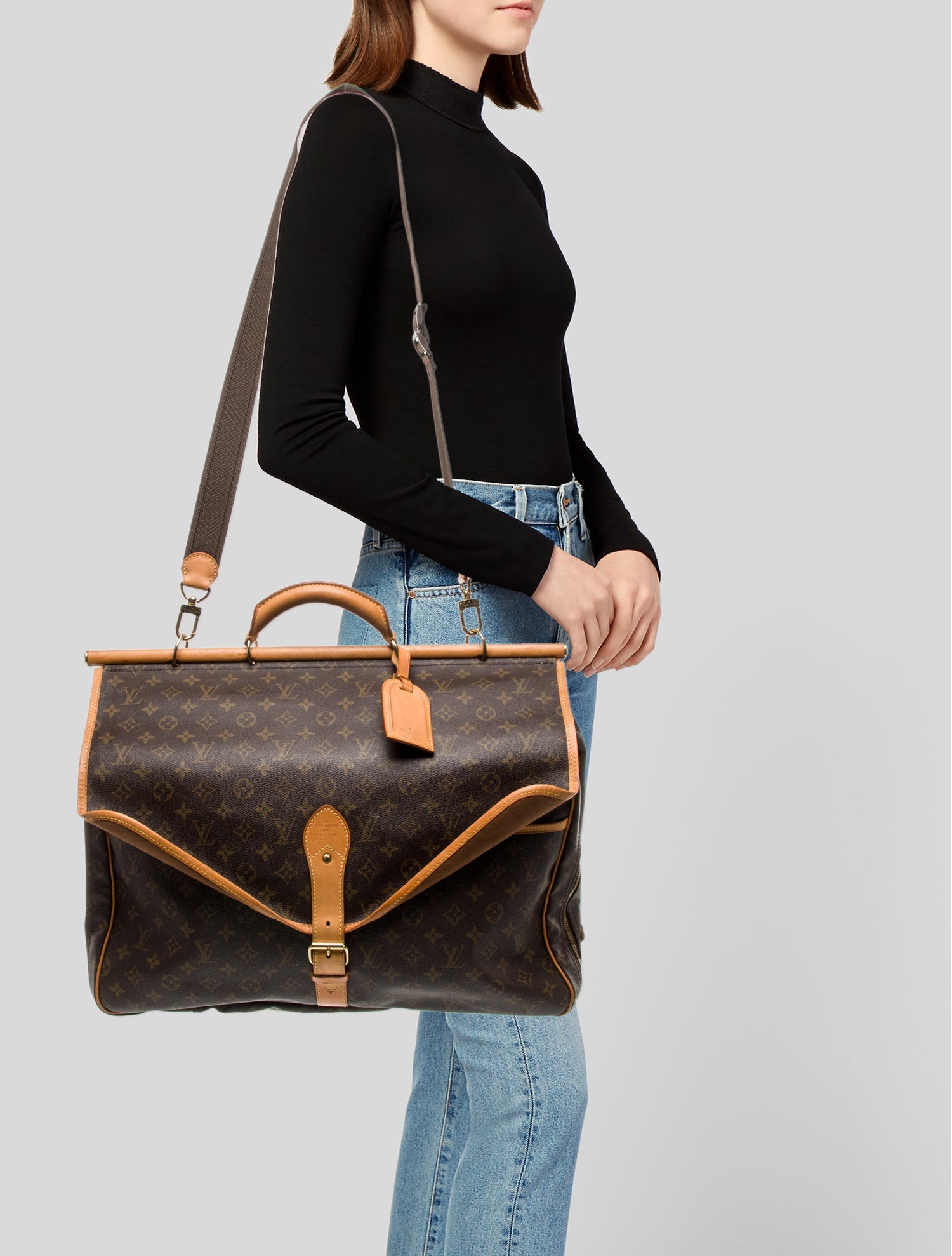 Louis Vuitton LV Monogram Sac Chasse Hunting Bag