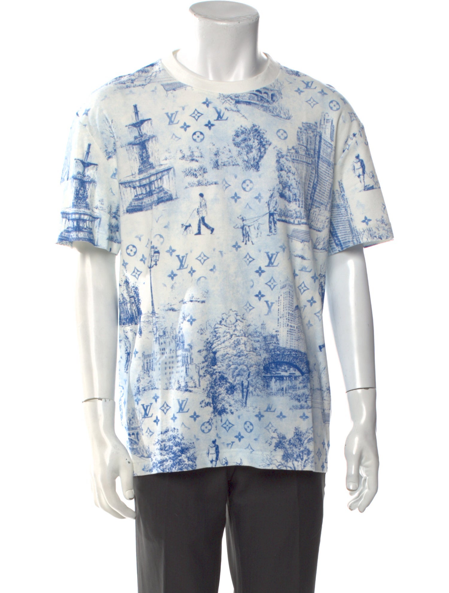 Louis Vuitton 2025 Graphic Print T-Shirt
