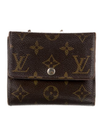Louis Vuitton LV Monogram Coated Canvas Compact Wallet