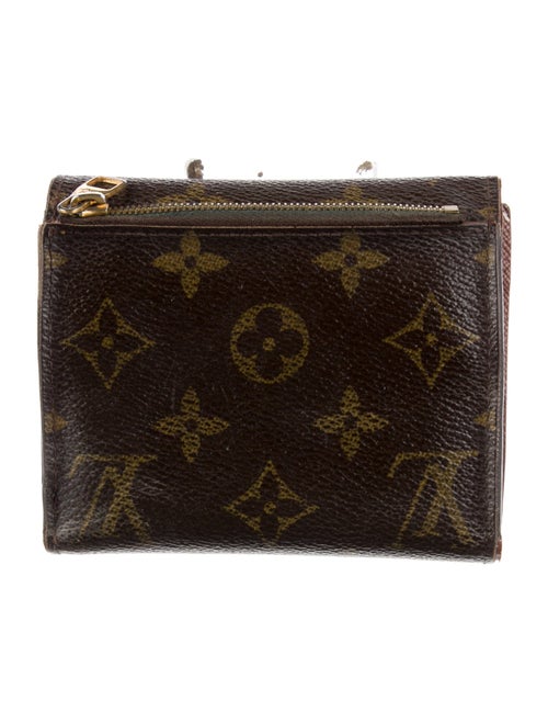 Louis Vuitton LV Monogram Coated Canvas Compact Wallet