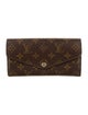 Louis Vuitton 2014 LV Monogram Sarah Wallet
