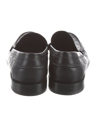 Louis Vuitton LV Monogram Leather Dress Loafers