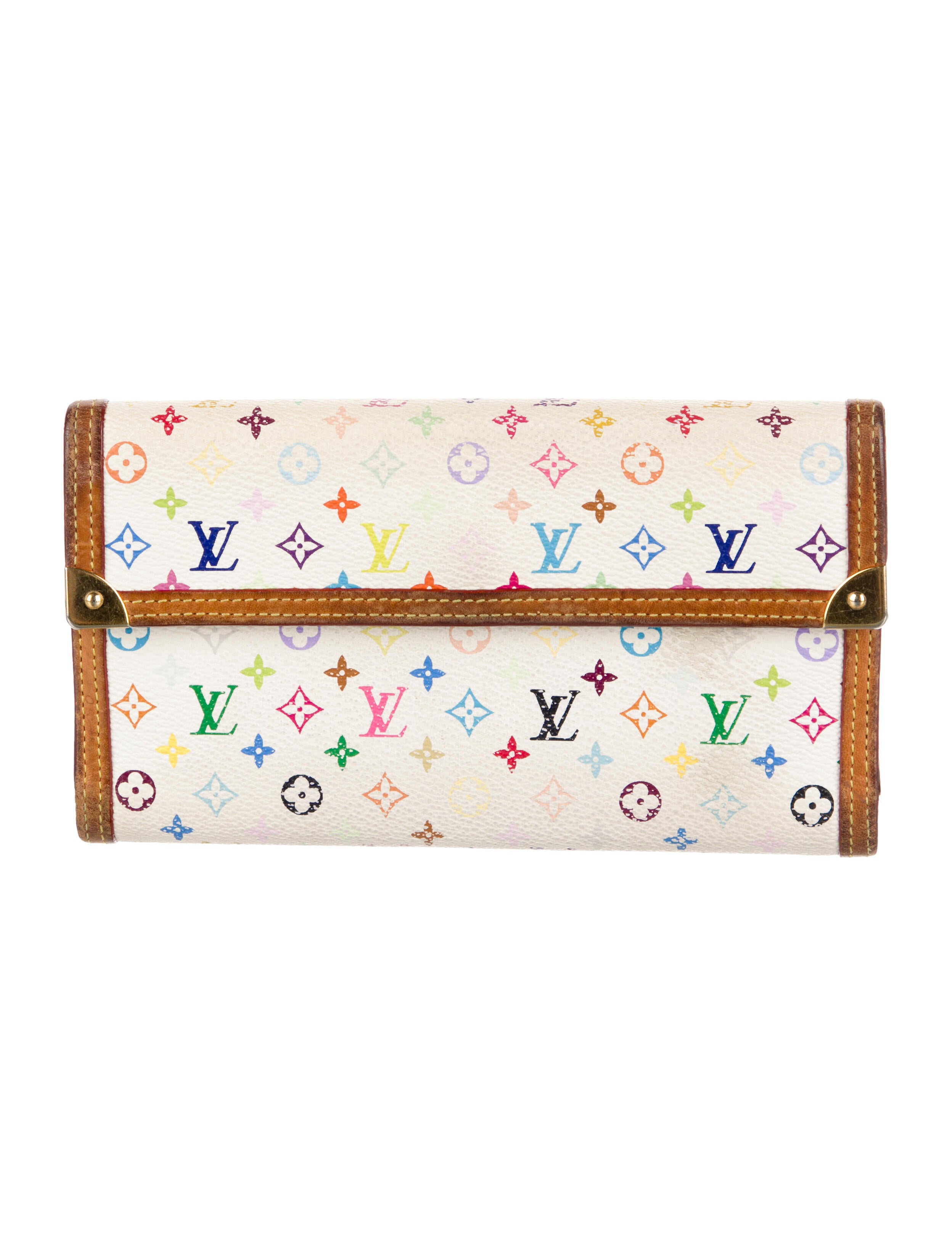 Louis Vuitton 2005 Multicolore Monogram Pattern Wallet