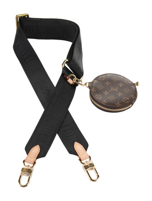 Louis Vuitton Multi Pochette Accessories Strap and Round Coin Purse