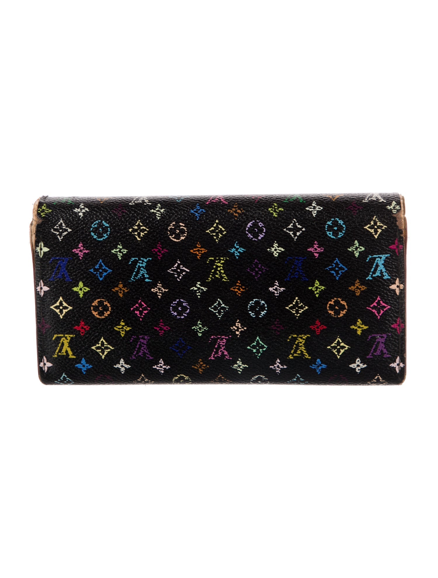 Louis Vuitton 2008 Multicolore Monogram Pattern Sarah Wallet