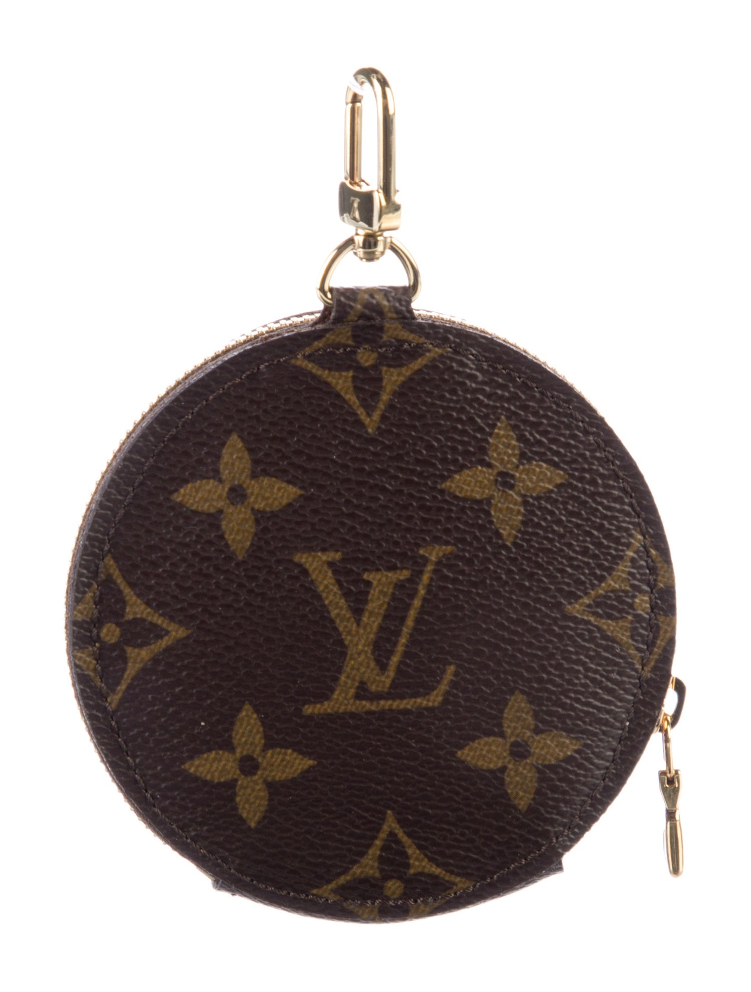 Louis Vuitton Monogram Xmas Animation Round Coin Purse