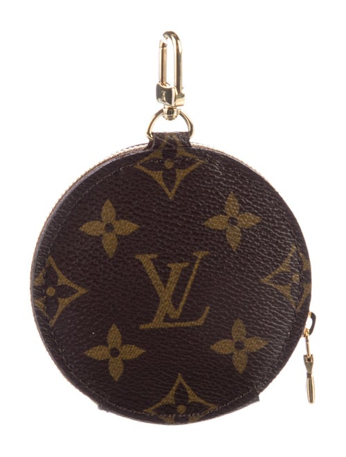Louis Vuitton Monogram Xmas Animation Round Coin Purse