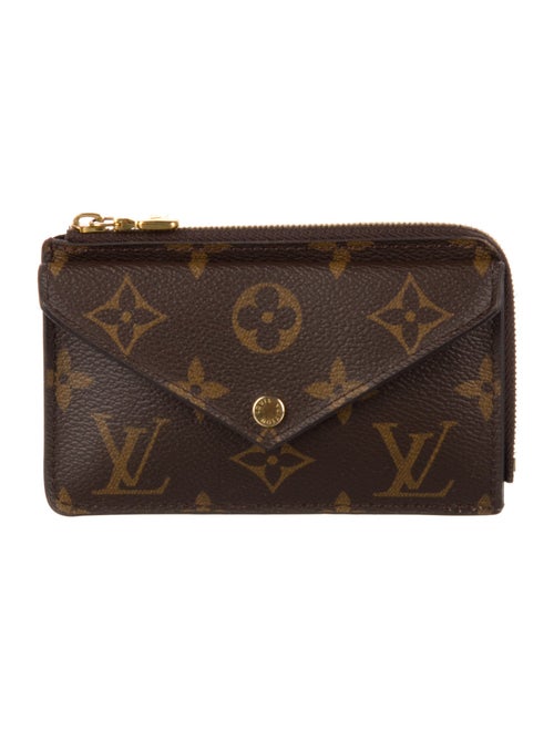 Louis Vuitton LV Monogram Coated Canvas Card Holder Recto Verso