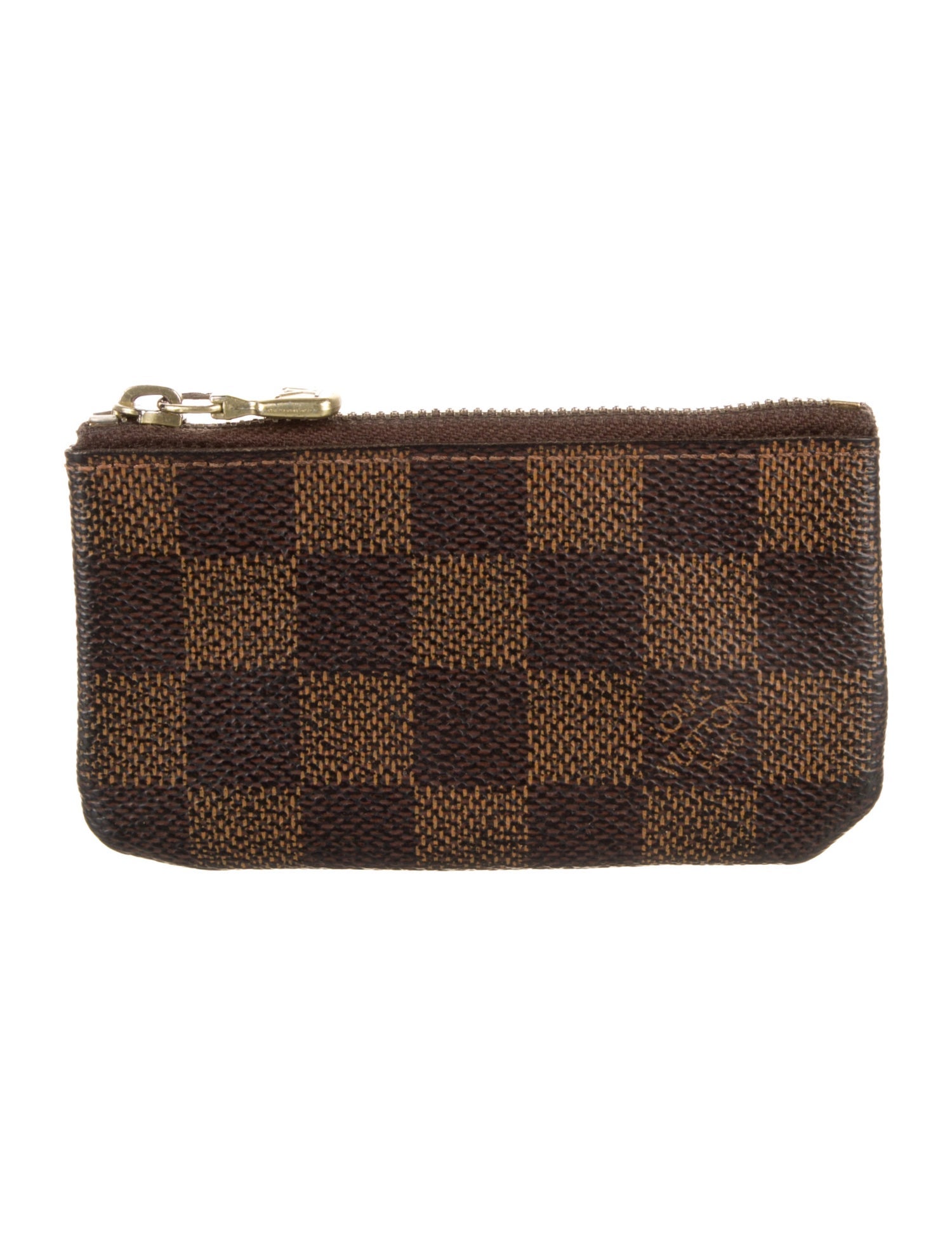 Louis Vuitton 2011 Damier Ebene Pattern Wallet