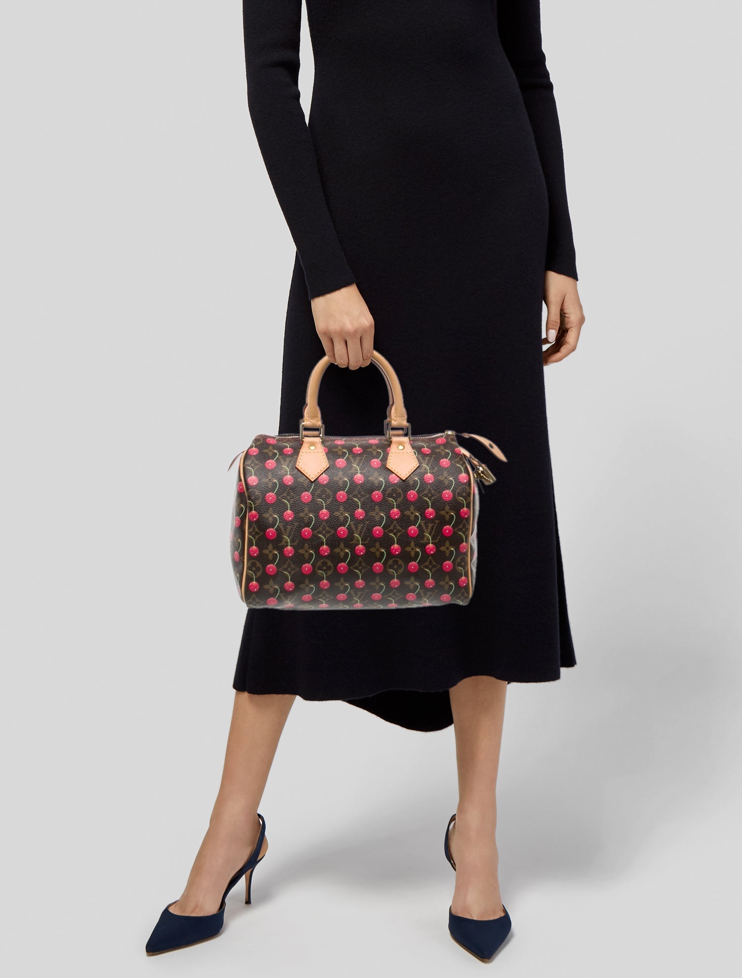 Louis Vuitton LV Monogram Speedy 25 Vintage