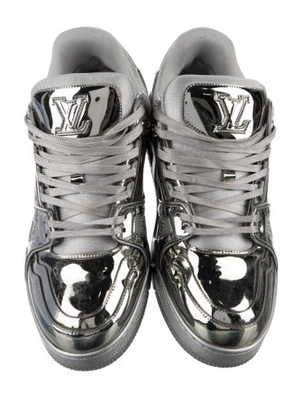 Louis Vuitton LV Monogram Patent Leather Sneakers