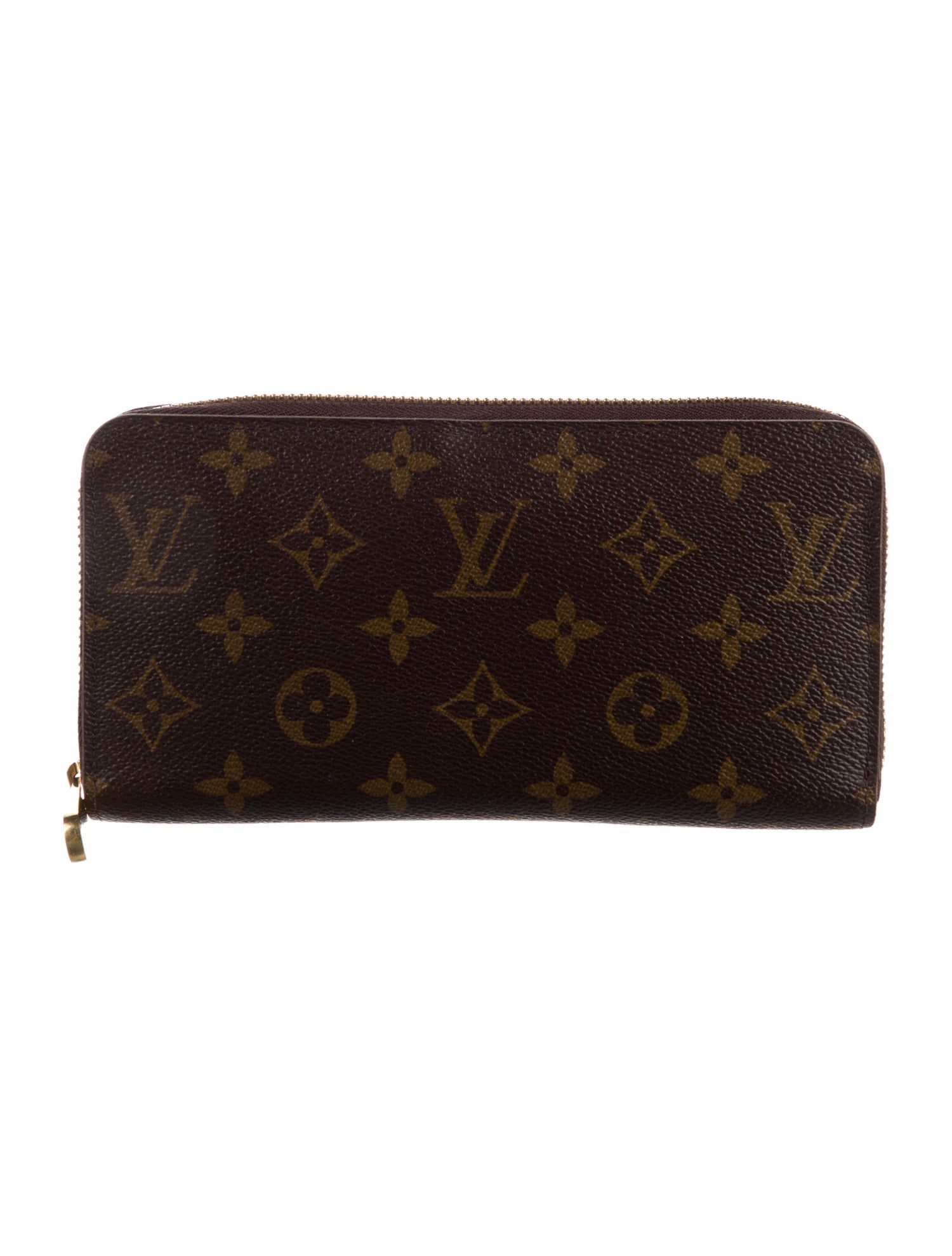 Louis Vuitton LV Monogram Coated Canvas Zippy Wallet