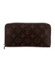 Louis Vuitton LV Monogram Coated Canvas Zippy Wallet