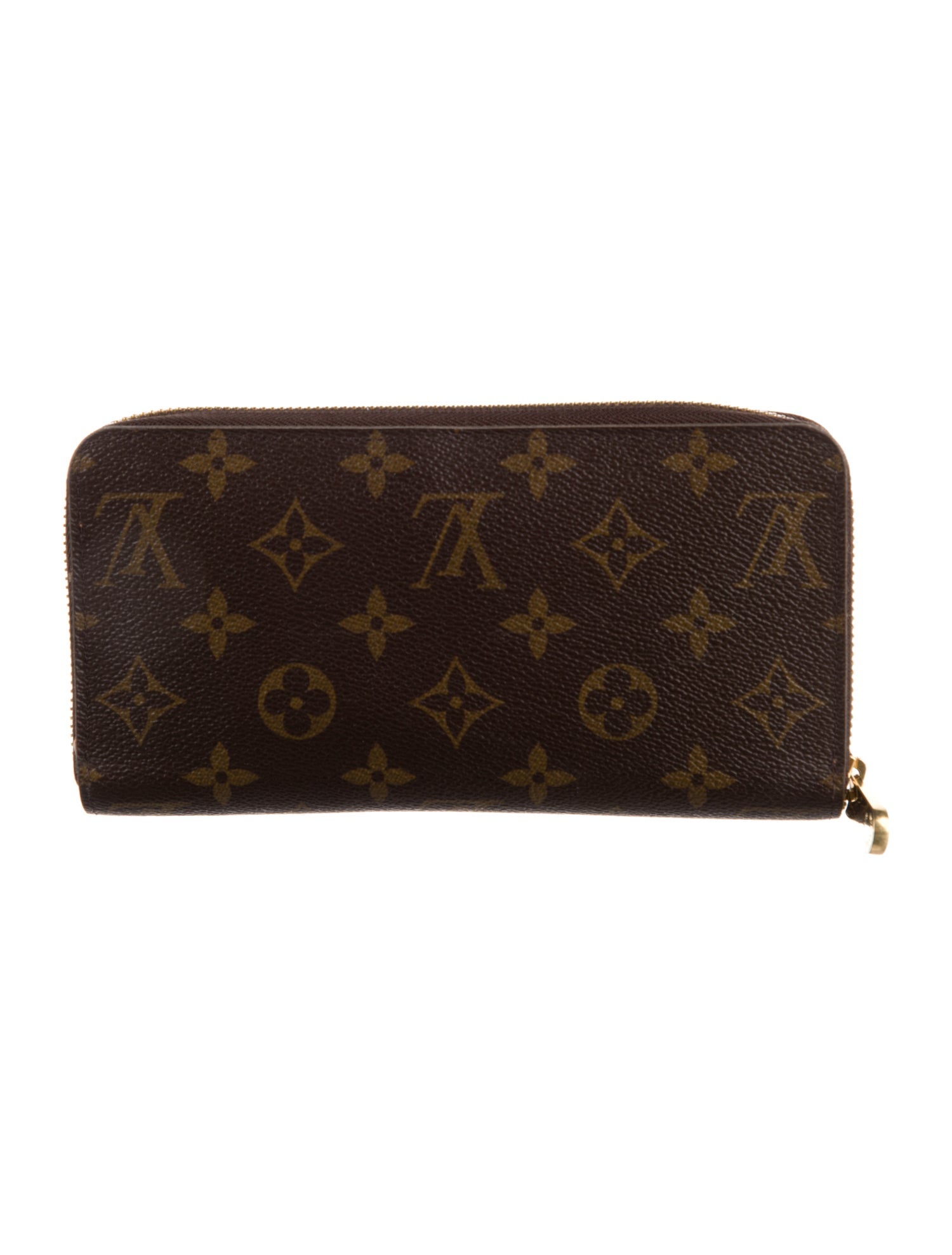 Louis Vuitton LV Monogram Coated Canvas Zippy Wallet