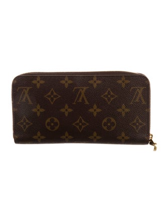 Louis Vuitton LV Monogram Coated Canvas Zippy Wallet