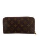 Louis Vuitton LV Monogram Coated Canvas Zippy Wallet
