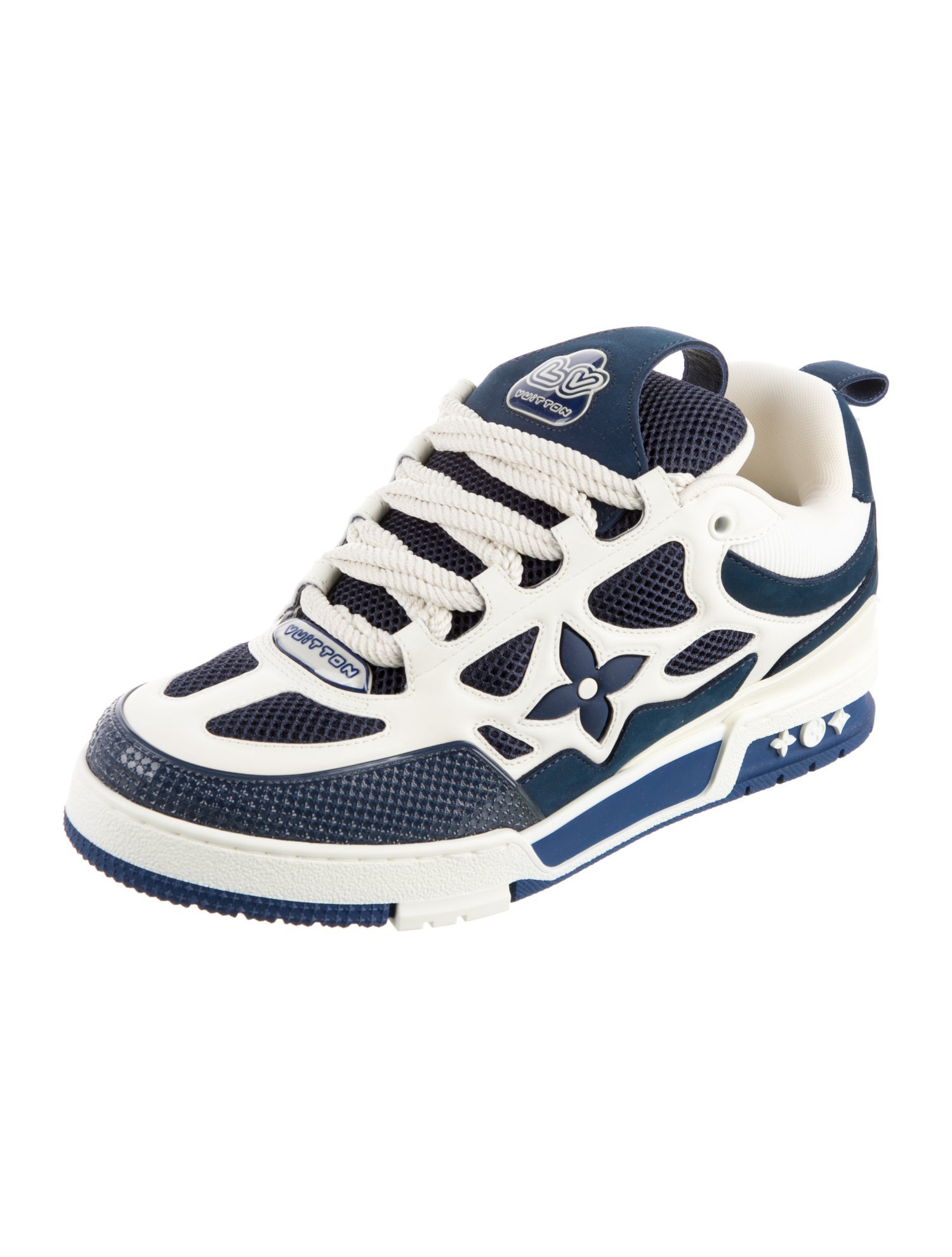 Louis Vuitton LV Monogram Leather Sneakers