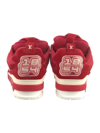 Louis Vuitton Mesh Colorblock Pattern Sneakers