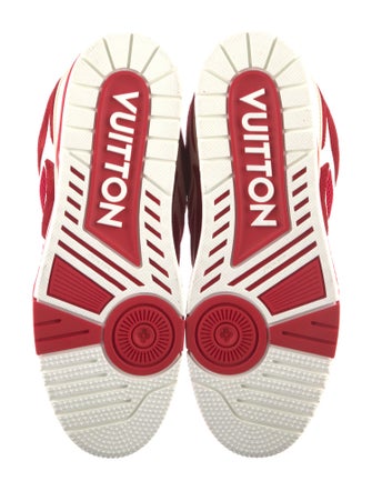 Louis Vuitton Mesh Colorblock Pattern Sneakers
