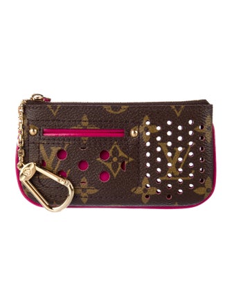 Louis Vuitton Louis Vuitton Monogram Perforated Key Pouch