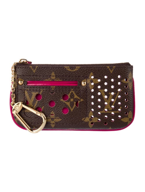 Louis Vuitton Louis Vuitton Monogram Perforated Key Pouch