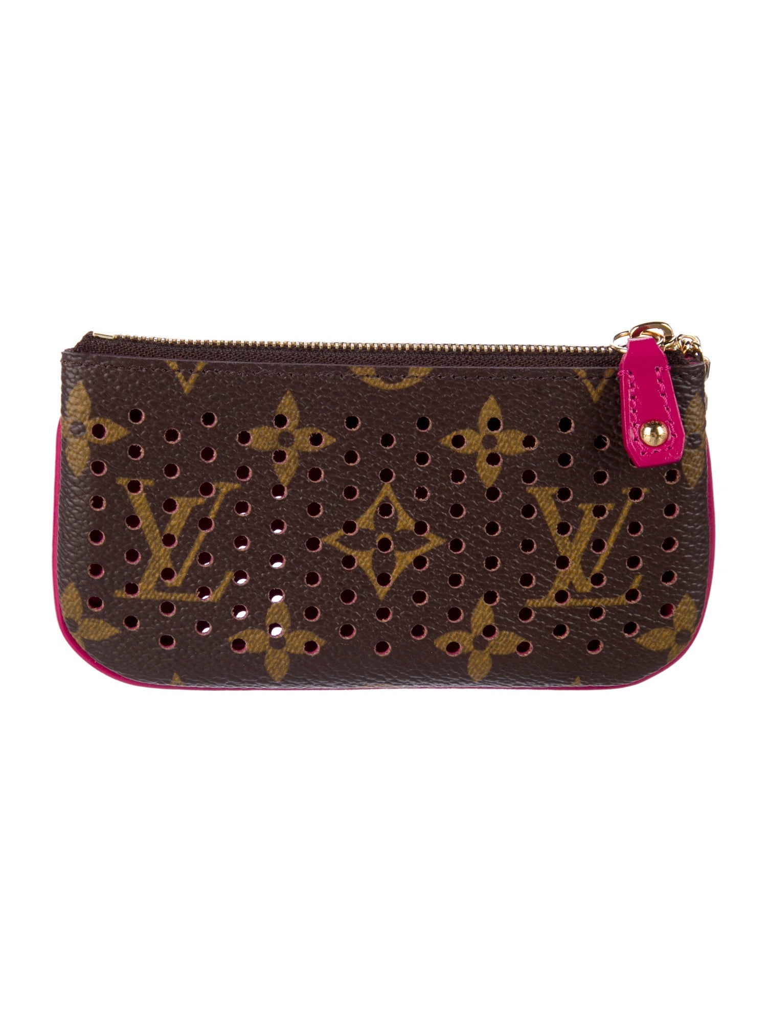 Louis Vuitton Louis Vuitton Monogram Perforated Key Pouch