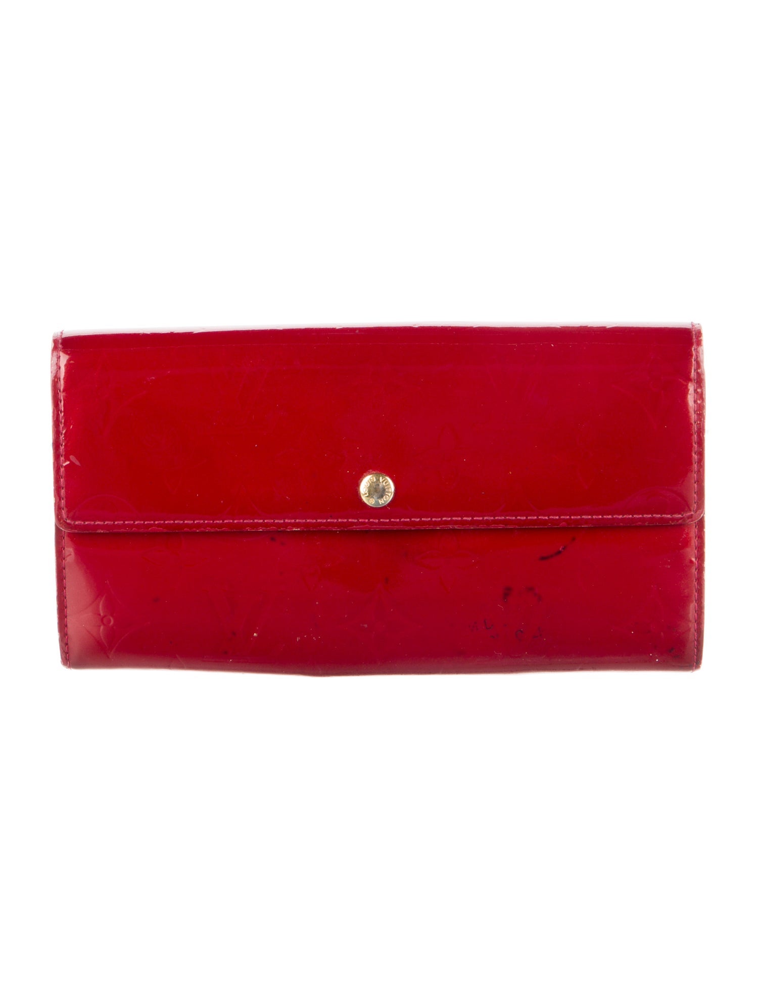 Louis Vuitton Vernis Patent Leather Sarah Wallet