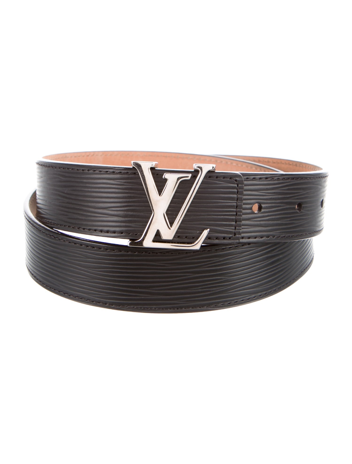Louis Vuitton 2014 Epi 30mm LV Initiales Belt Kit