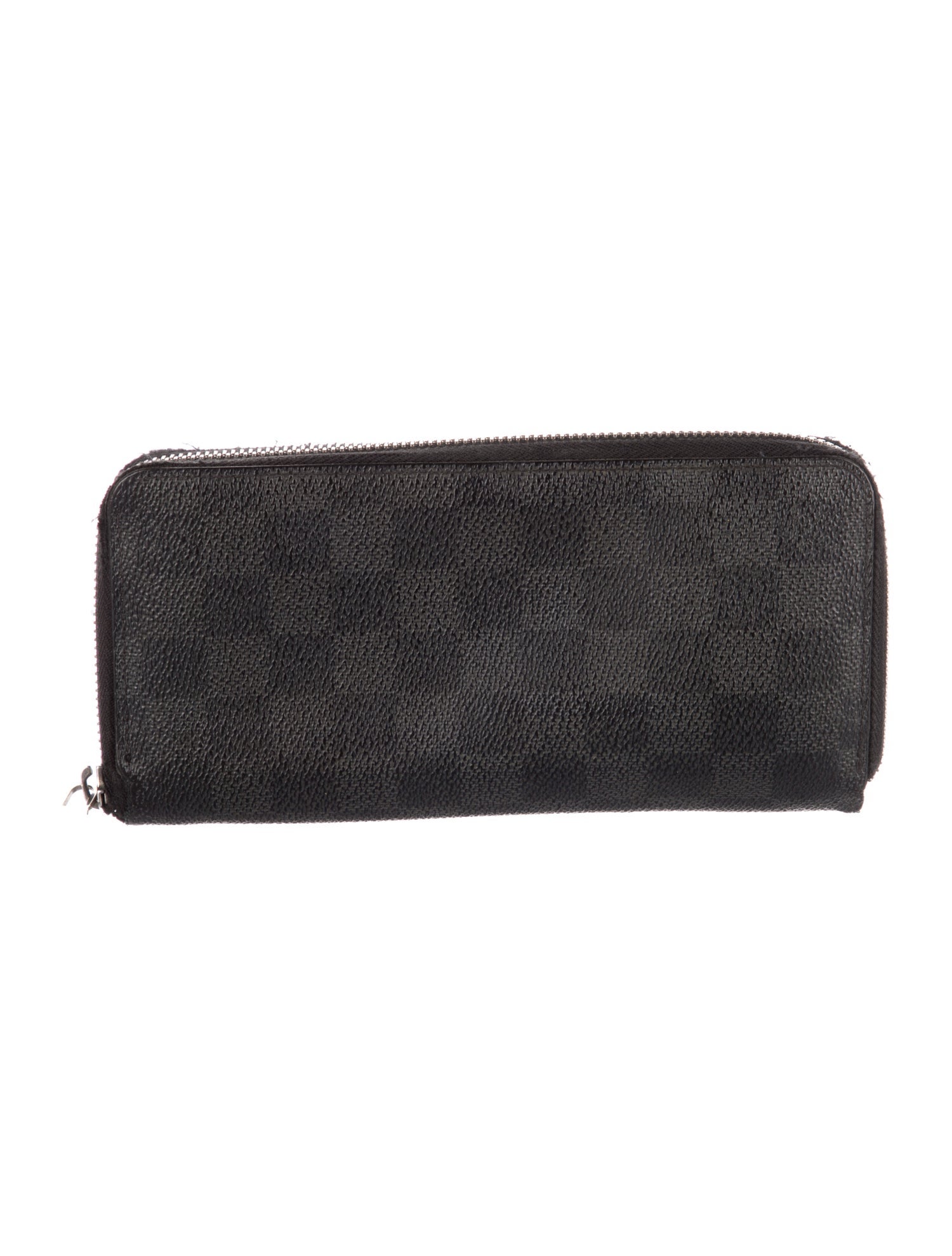 Louis Vuitton Damier Graphite Pattern Coated Canvas Zippy Wallet