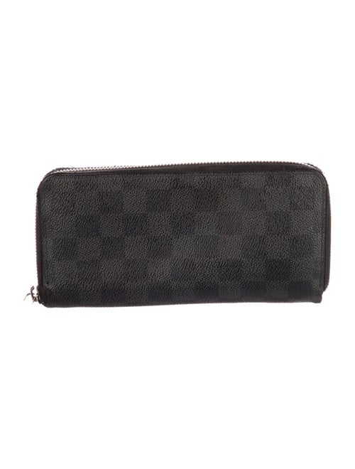 Louis Vuitton Damier Graphite Pattern Coated Canvas Zippy Wallet