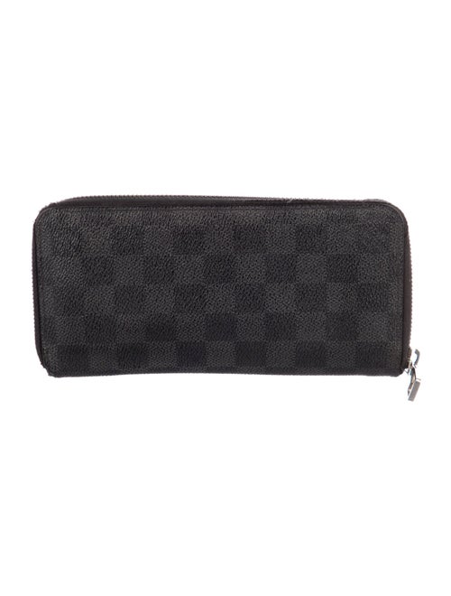 Louis Vuitton Damier Graphite Pattern Coated Canvas Zippy Wallet