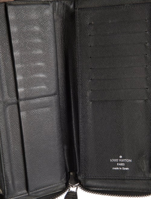 Louis Vuitton Damier Graphite Pattern Coated Canvas Zippy Wallet