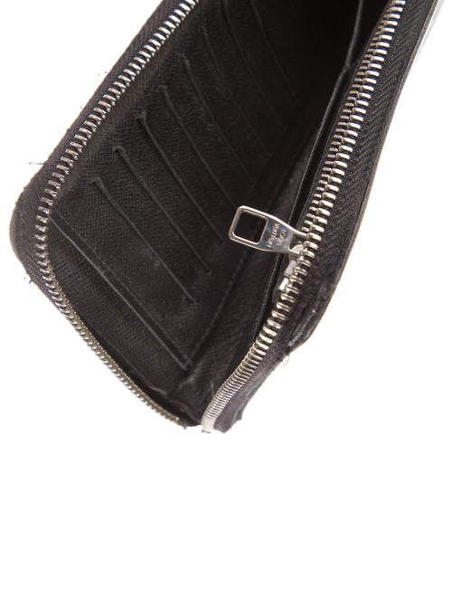 Louis Vuitton Damier Graphite Pattern Coated Canvas Zippy Wallet