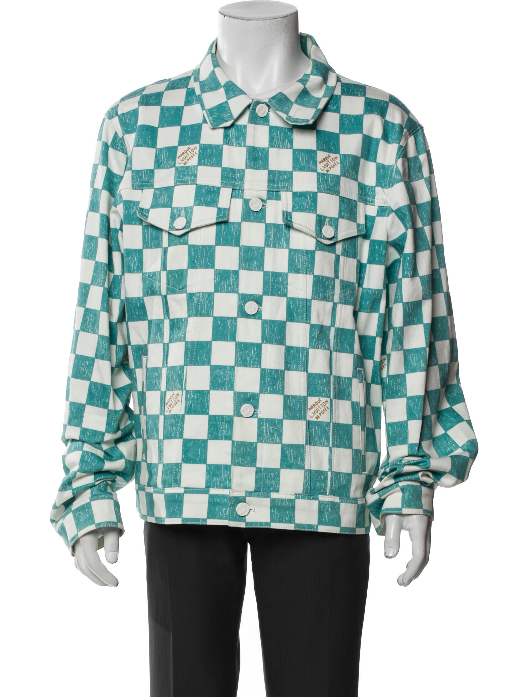 Louis Vuitton 2021 Damier Trucker Jacket