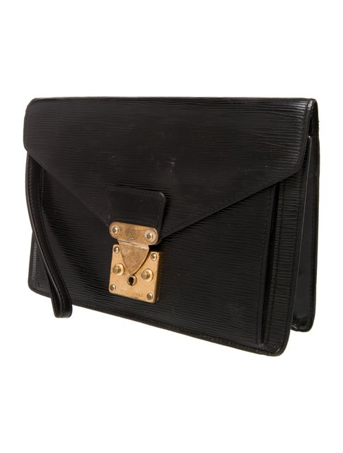 Louis Vuitton LV Monogram Pochette Sellier Dragonne