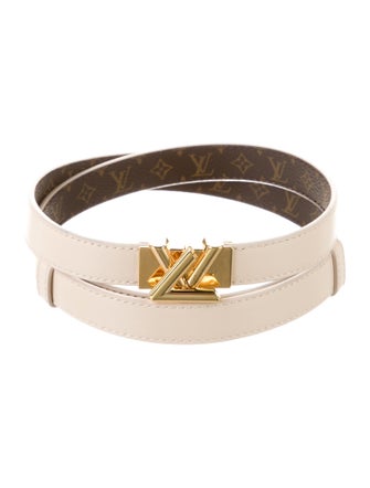 Louis Vuitton 2024 Pretty LV 20mm Reversible Belt Kit