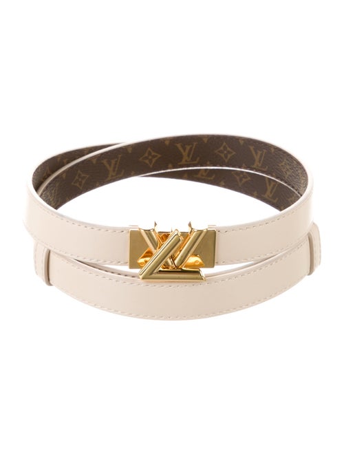 Louis Vuitton 2024 Pretty LV 20mm Reversible Belt Kit