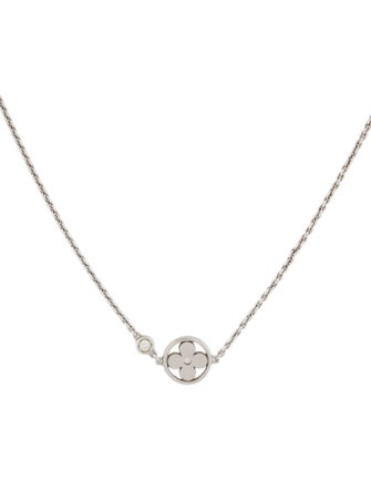 Louis Vuitton 18K Diamond Idylle Blossom Pendant Necklace