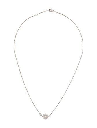 Louis Vuitton 18K Diamond Idylle Blossom Pendant Necklace