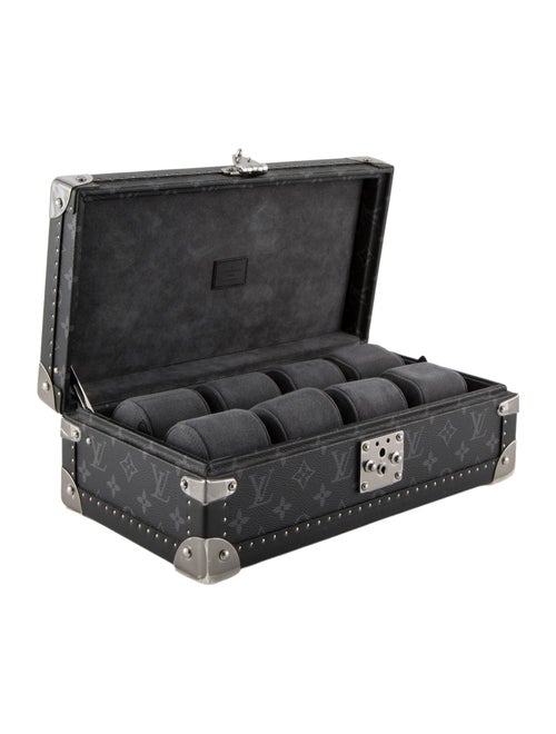 Louis Vuitton Monogram Eclipse Coffret 8 Montres