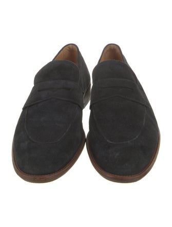 Louis Vuitton Suede Loafers