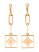 Louis Vuitton 18K Mother of Pearl & Diamond Color Blossom Drop Earclips